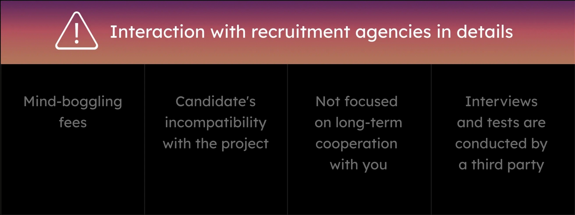 Recruitment agencies in details