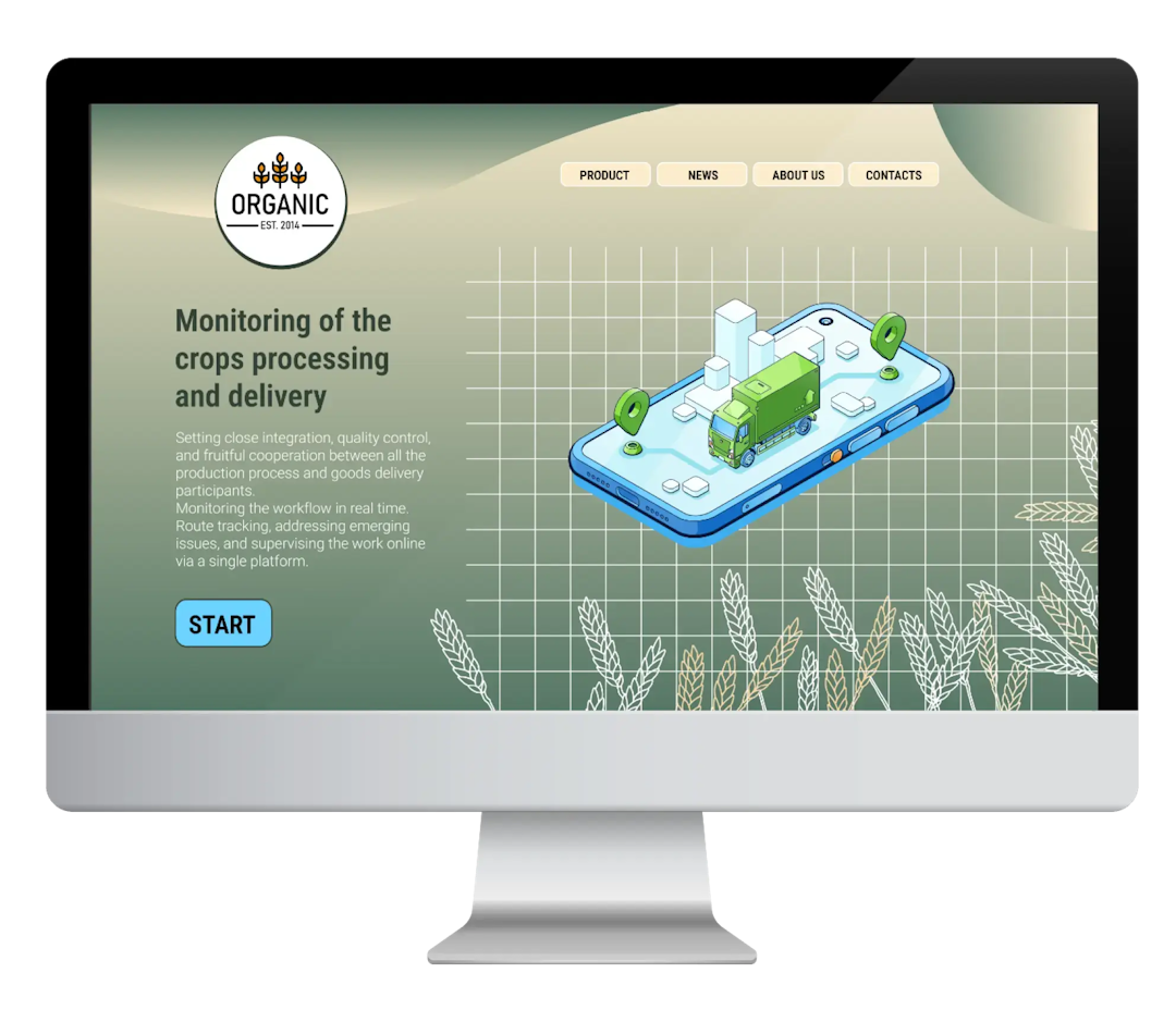 Crop delivery and monitoring software