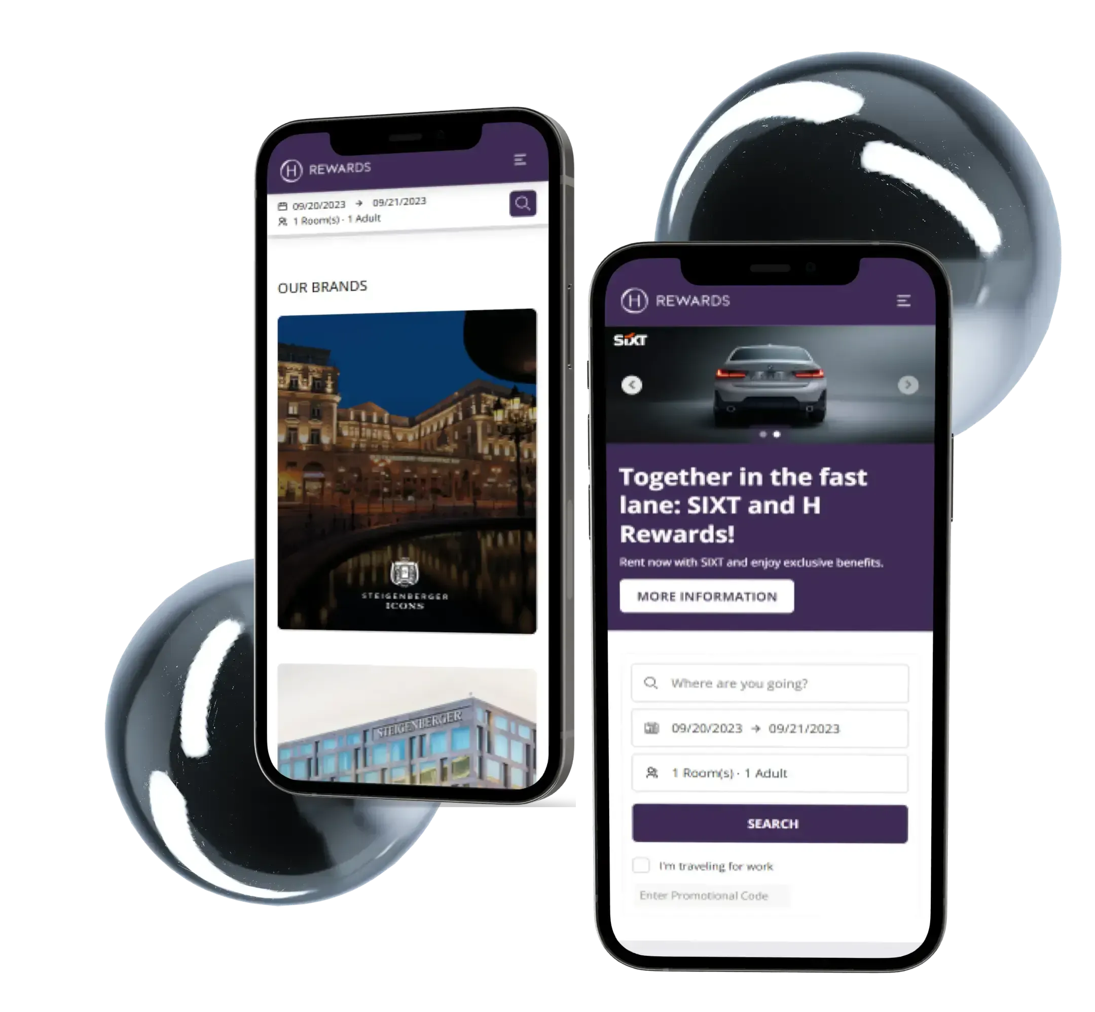 Hotel app mobile