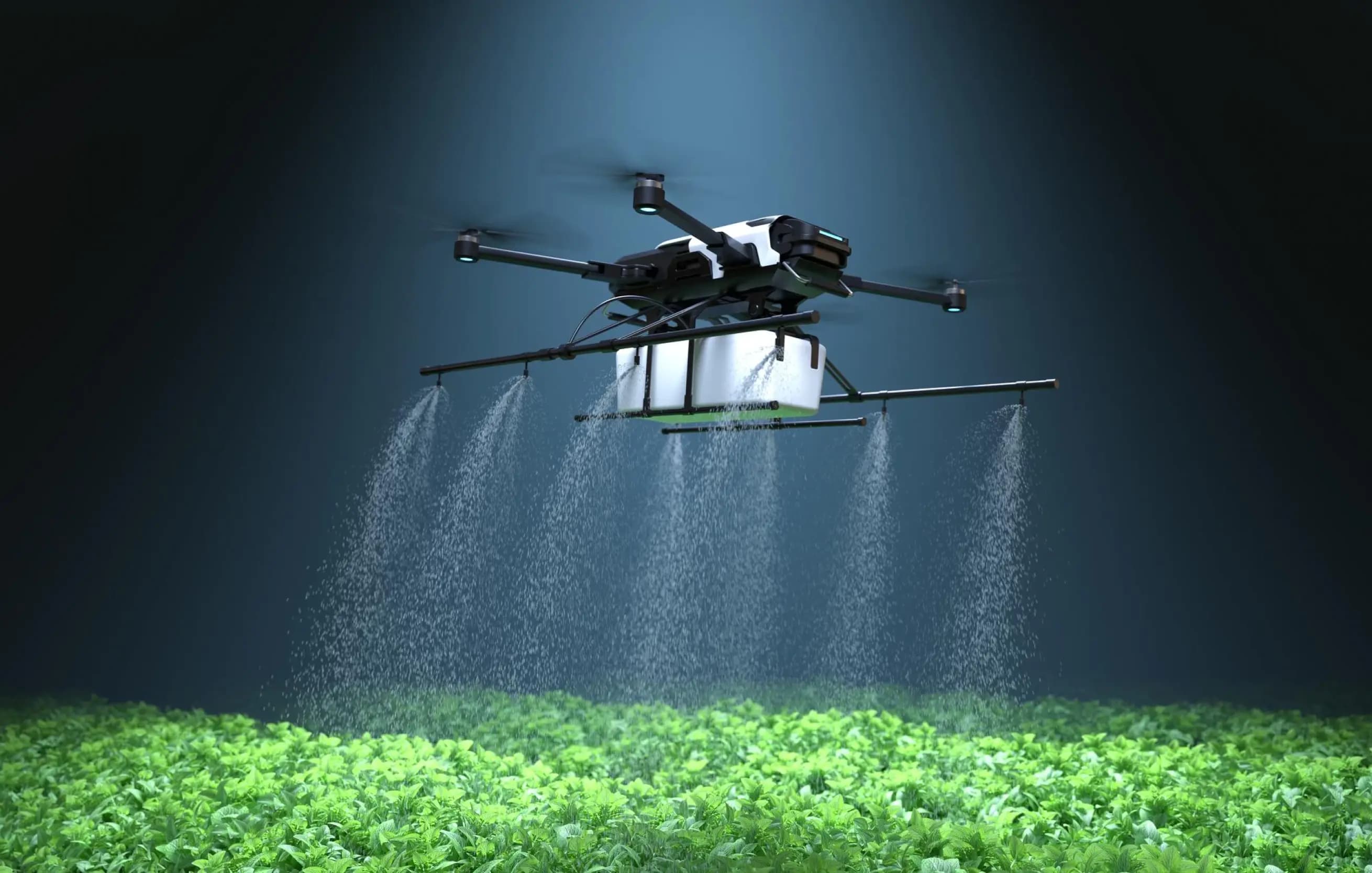 dron-spraying