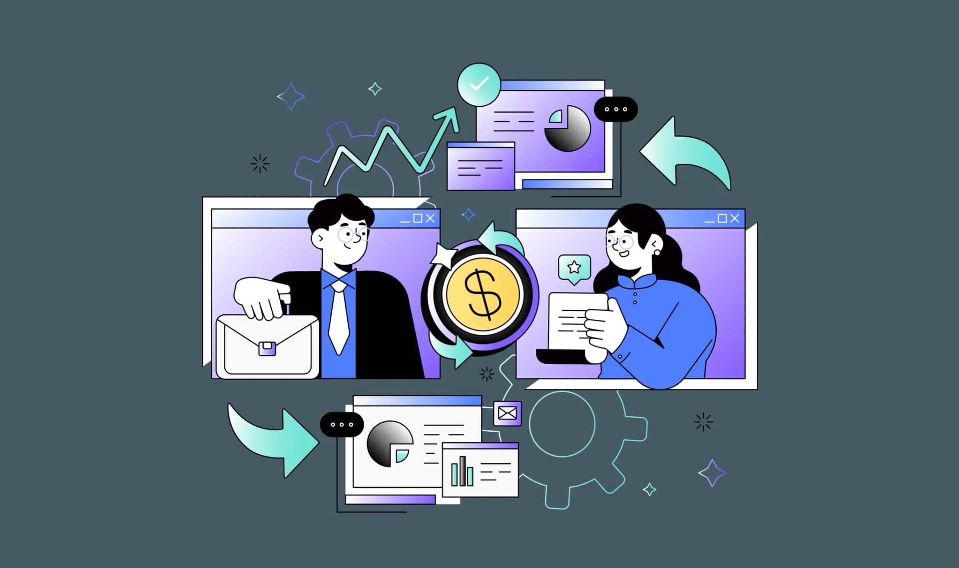 Money receiving 