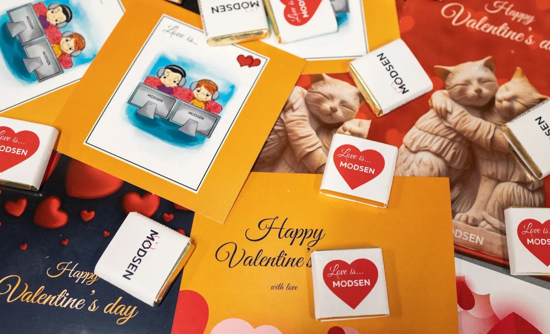 Modsen Valentine's Day chocolates