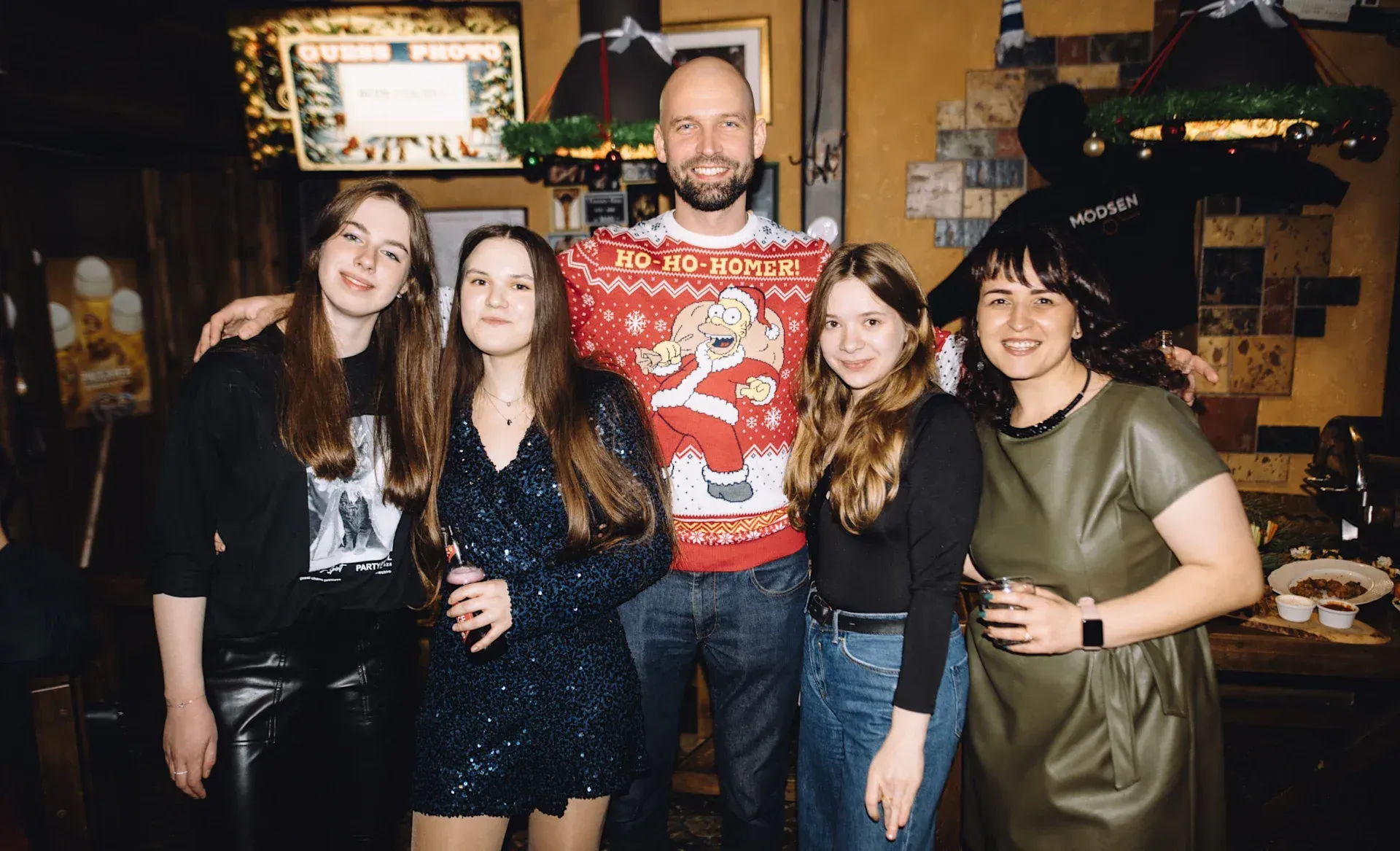 Modsen employees at a corporate event