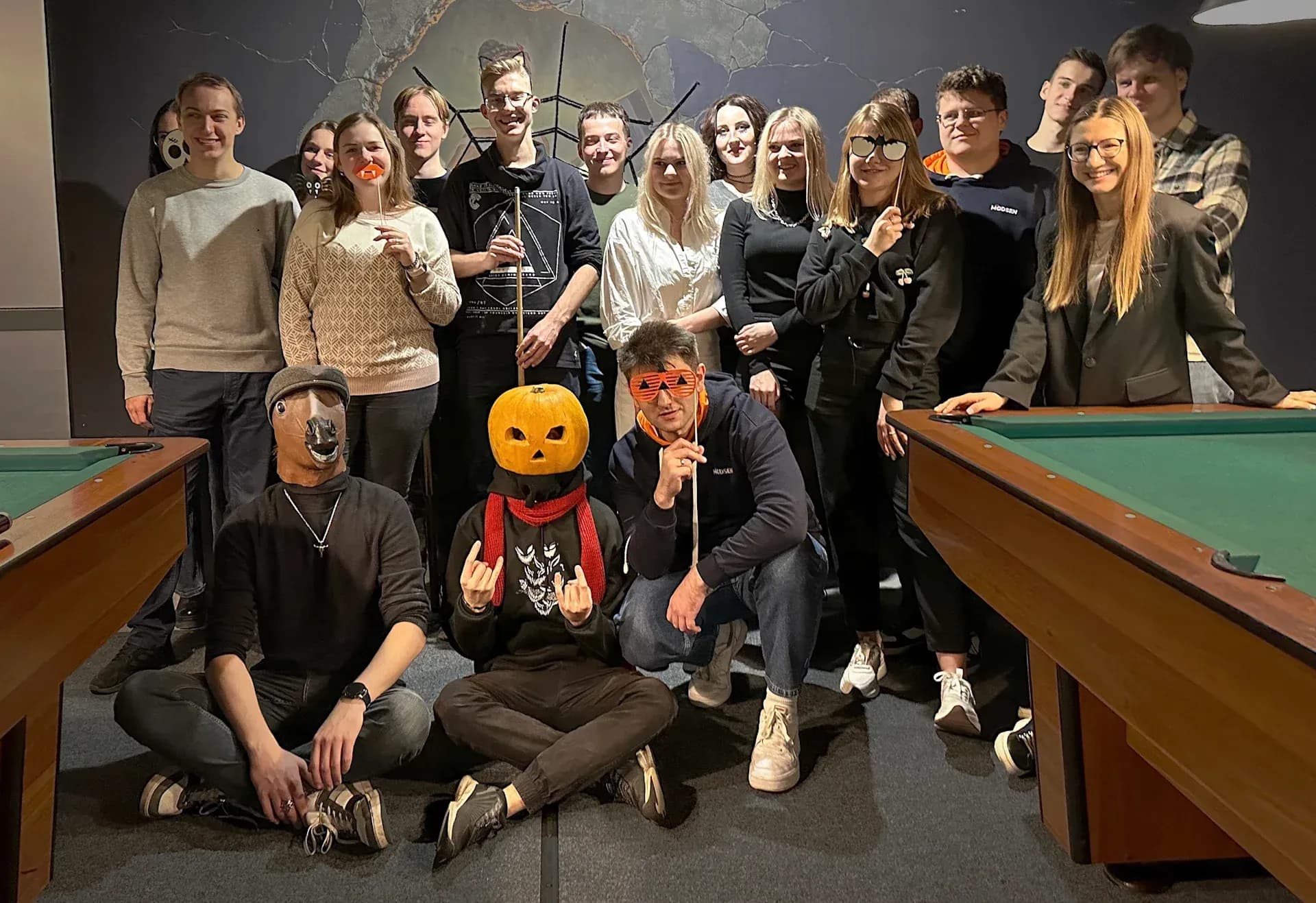 Modsen Halloween team building Modsen Halloween team building