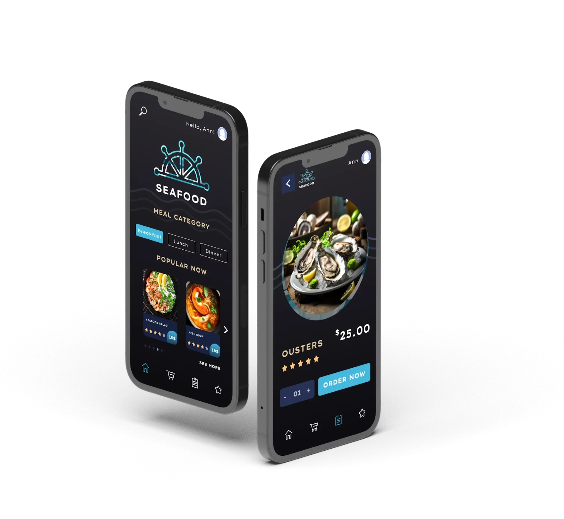 Mobile app for restaurant