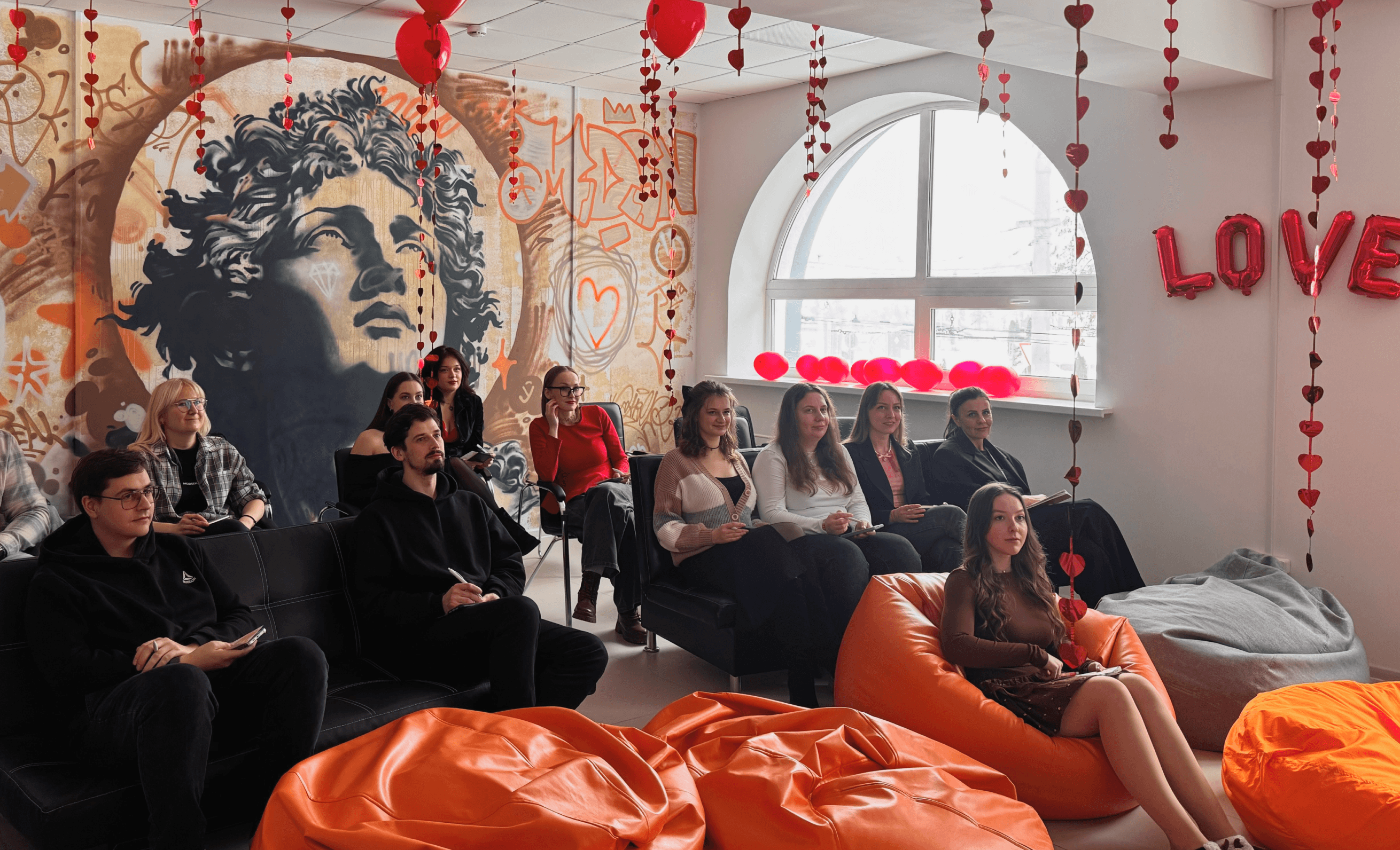 Modsen team celebrates Valentine's Day Modsen team celebrates Valentine's Day