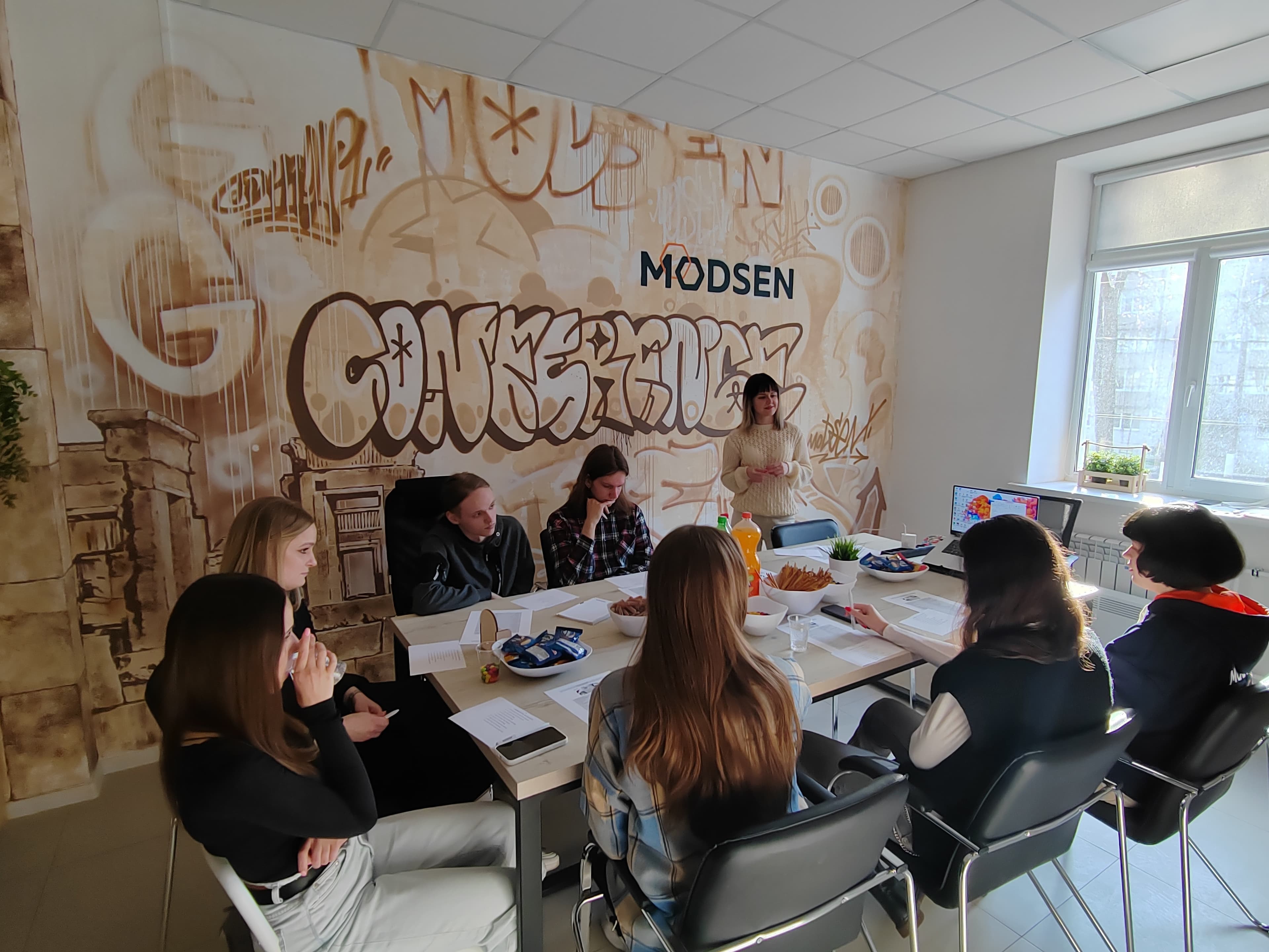 English-speaking club participants English-speaking club participants