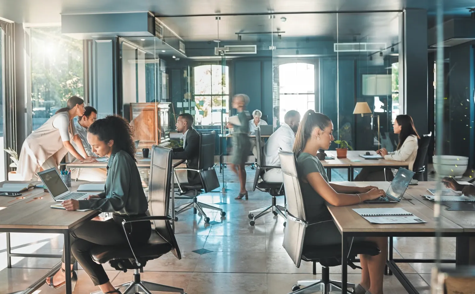 Desk booking platform for office management Header