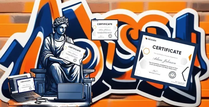 Modsen courses certificate Modsen courses certificate